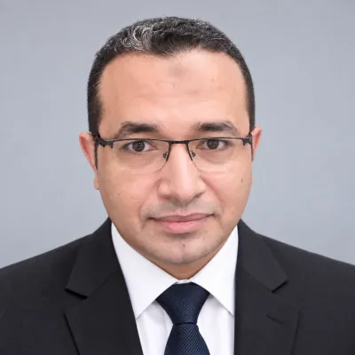 صورة المحاضر د. احمد عبد الراضى السيد